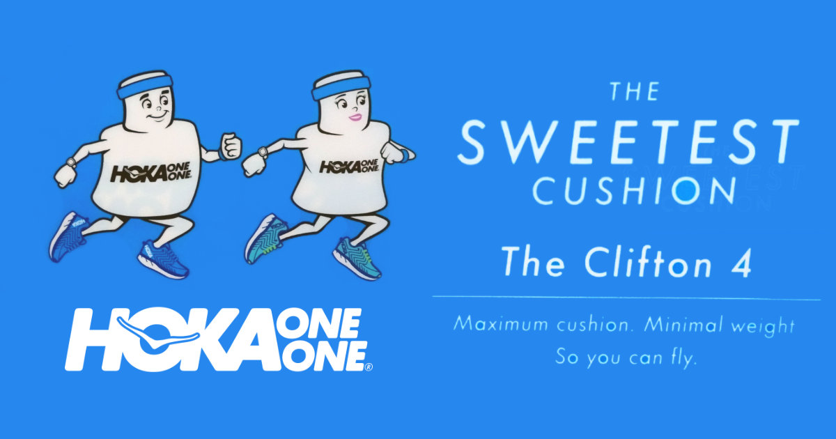 東京マラソン2018EXPO HOKA ONE ONE ホッカオネオネ デッカーズジャパン クリフトン4 クリアファイル