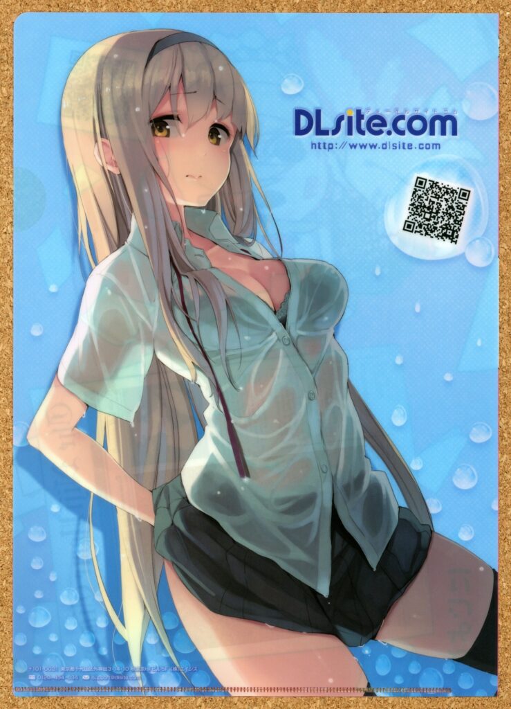 にじよめ DLsite.com コミックマーケットC88 配布クリアファイル