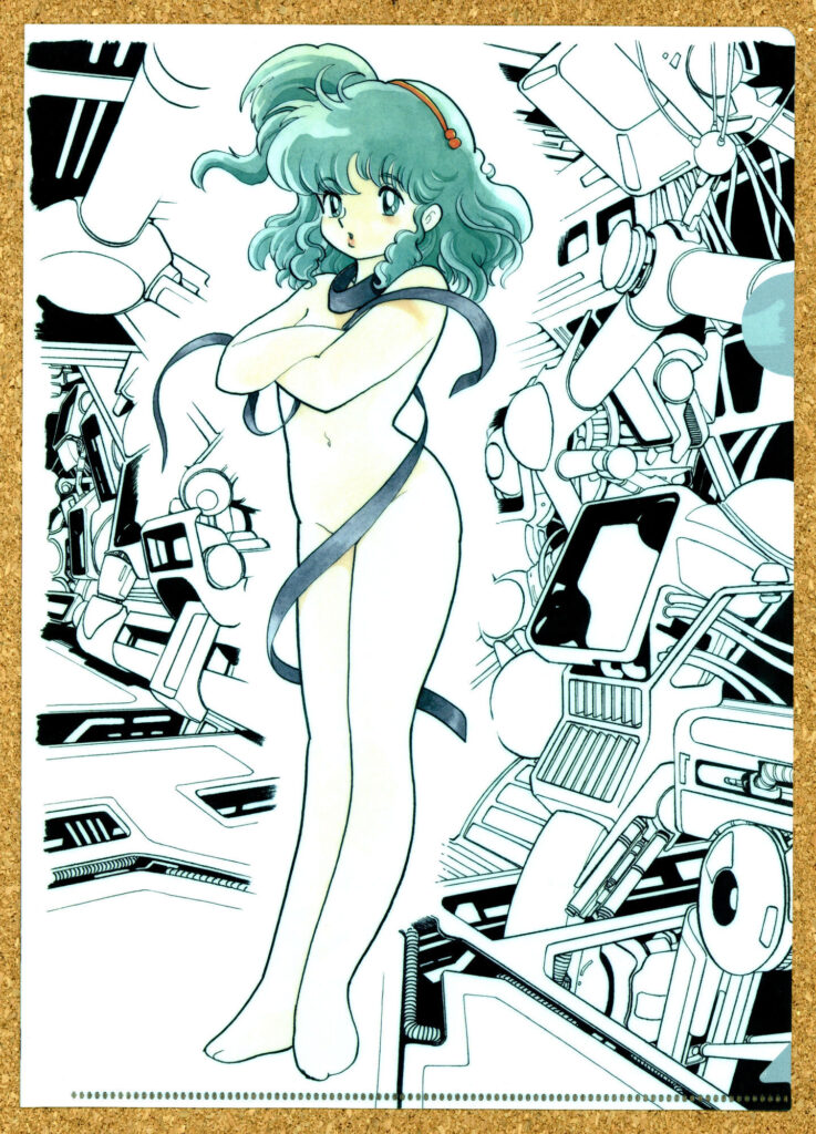 デビュー45周年記念 吾妻ひでお原画展 西武池袋本店 西武ギャラリー クリアファイル 宇宙船にテレポーテーションしてきたエイリアン表