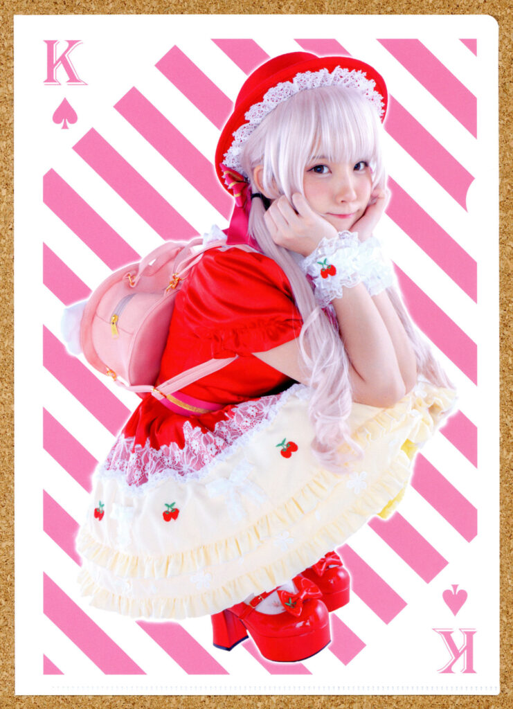 ハイパーブラックジャック パチスロ 7枚セットHappyBlackJack えなこ 試打会 参加特典 クリアファイル King