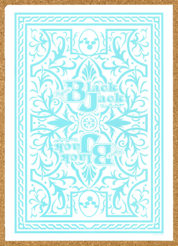 ハイパーブラックジャック パチスロ 7枚セットHappyBlackJack えなこ 試打会 参加特典 クリアファイル Queen