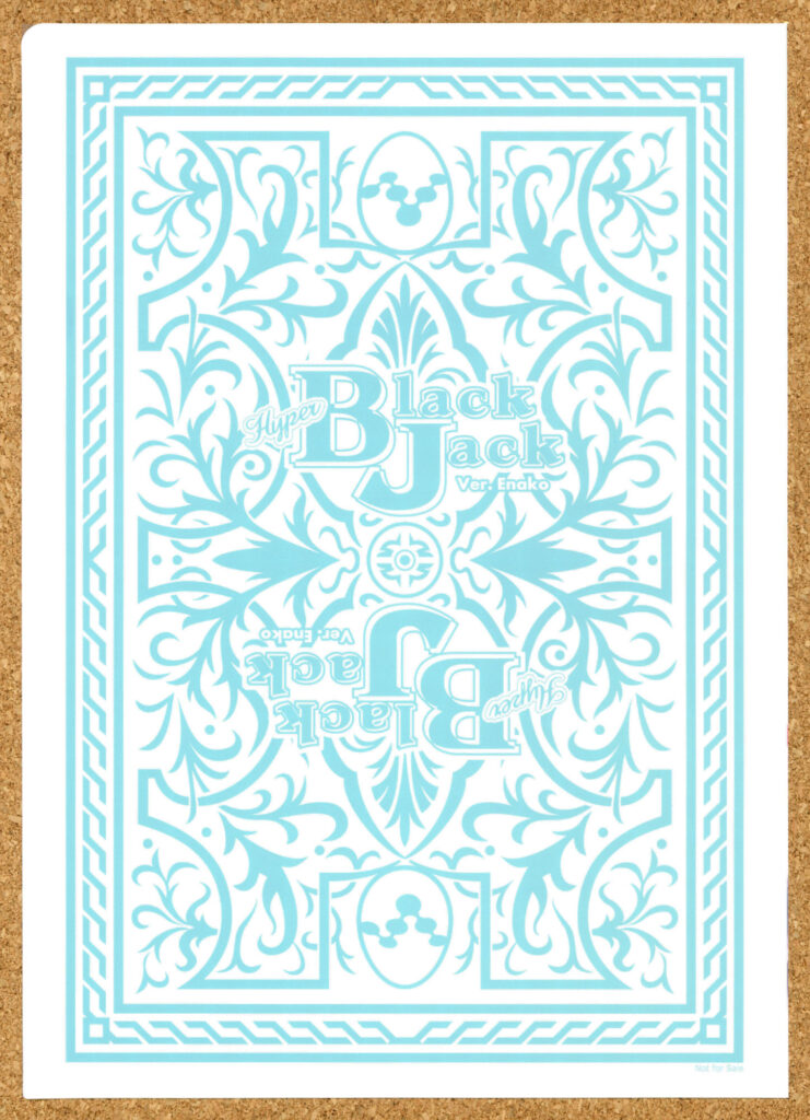 ハイパーブラックジャック パチスロ 7枚セットHappyBlackJack えなこ 試打会 参加特典 クリアファイル Ten