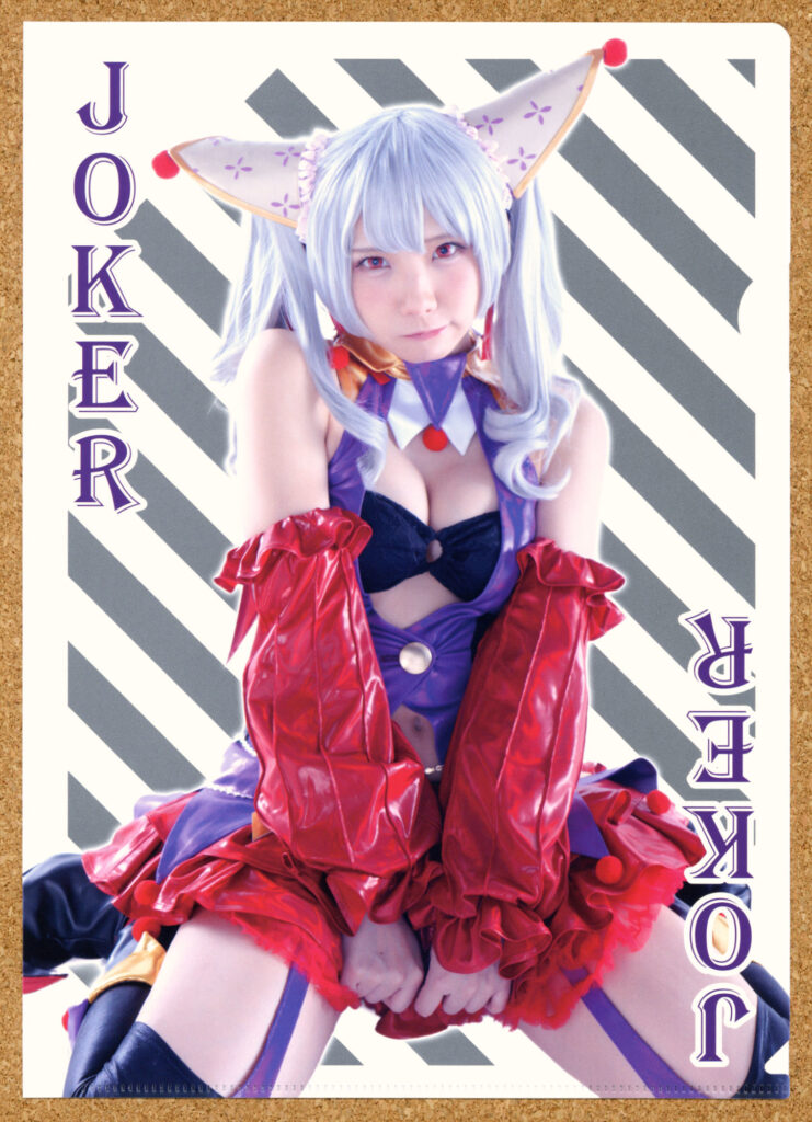 ハイパーブラックジャック パチスロ 7枚セットHappyBlackJack えなこ 試打会 参加特典 クリアファイル Joker