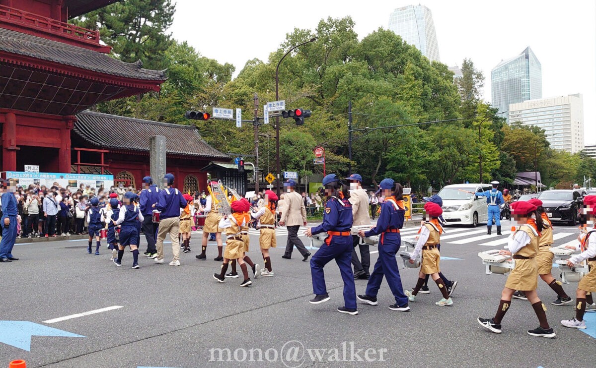 第41回 みなと区民まつり 芝公園一帯 会場 パレード