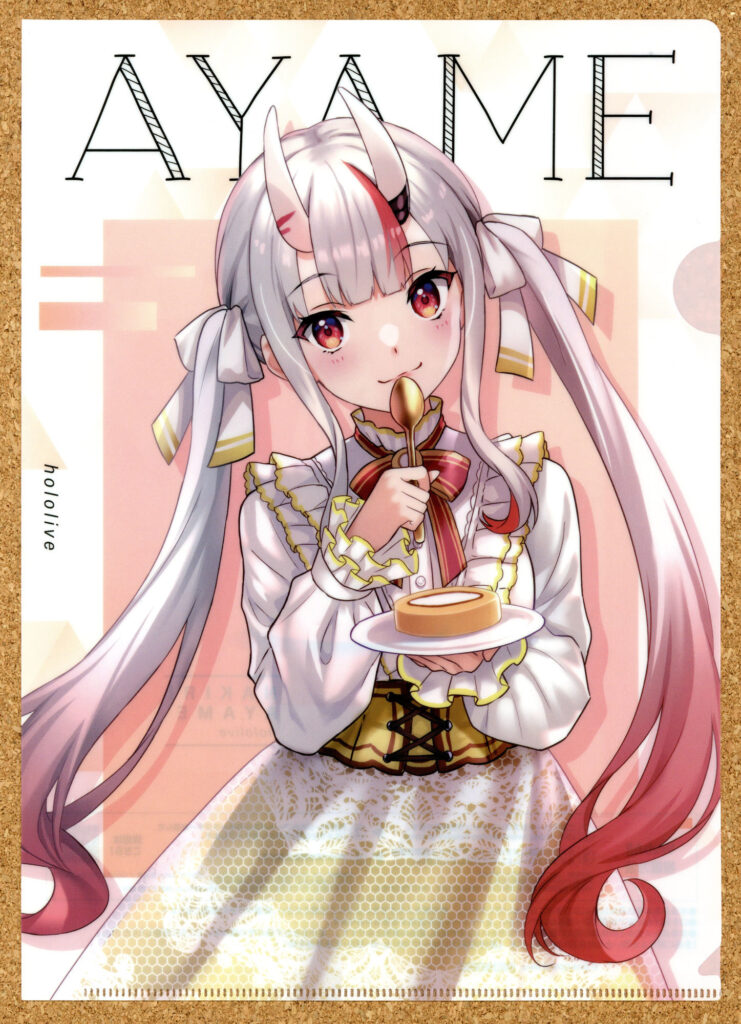 ホロライブ ローソンキャンペーン クリアファイル AR動画付き 2022 百鬼あやめ