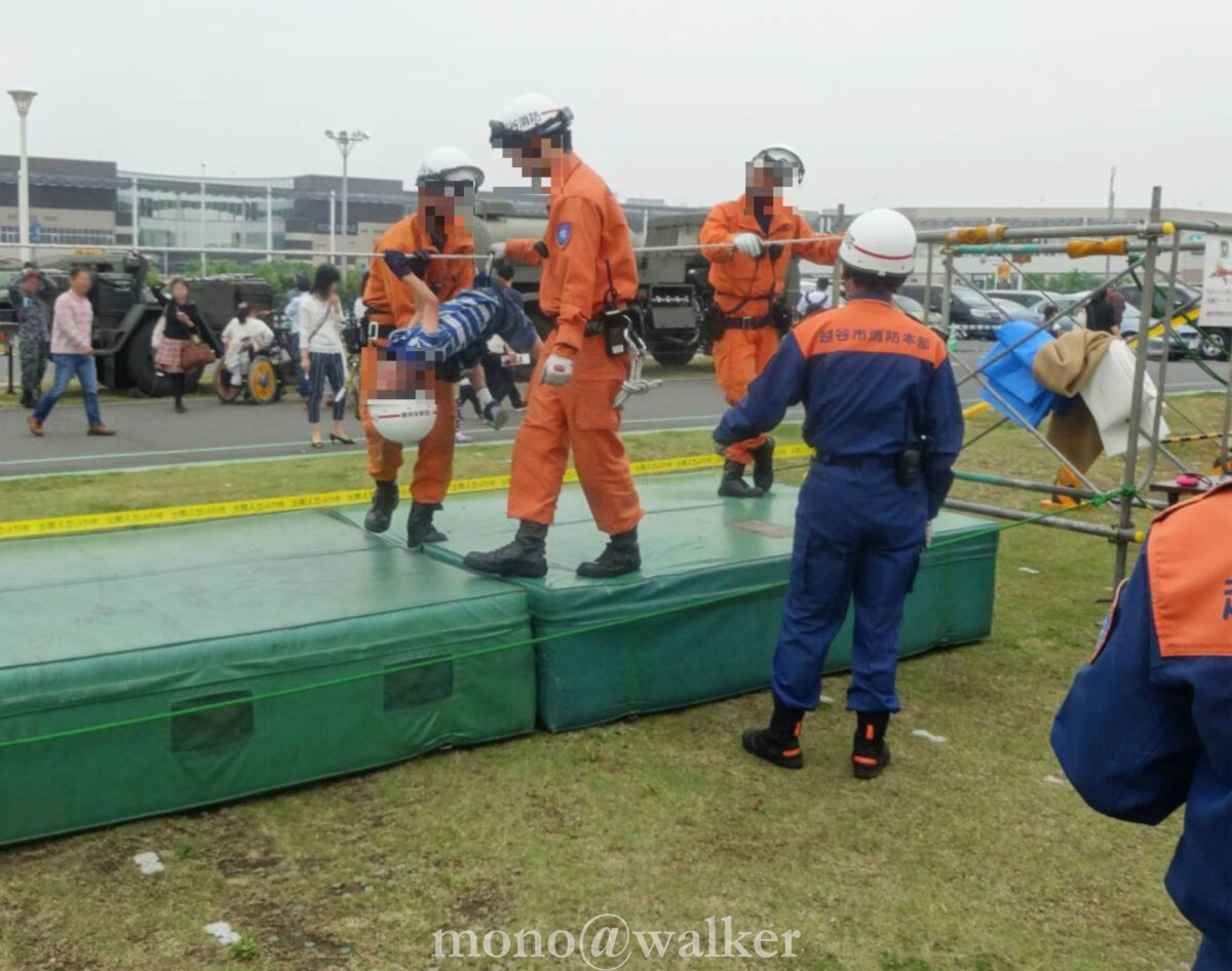 越谷LakeTown 防災フェス2015 レイクタウン 会場 体験
