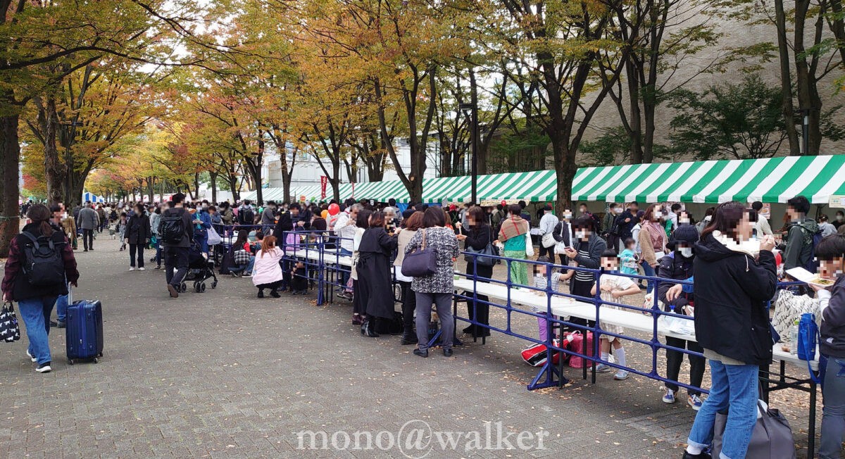 第45回ふるさと渋谷フェスティバル 渋谷区民まつり 代々木公園 会場 飲食