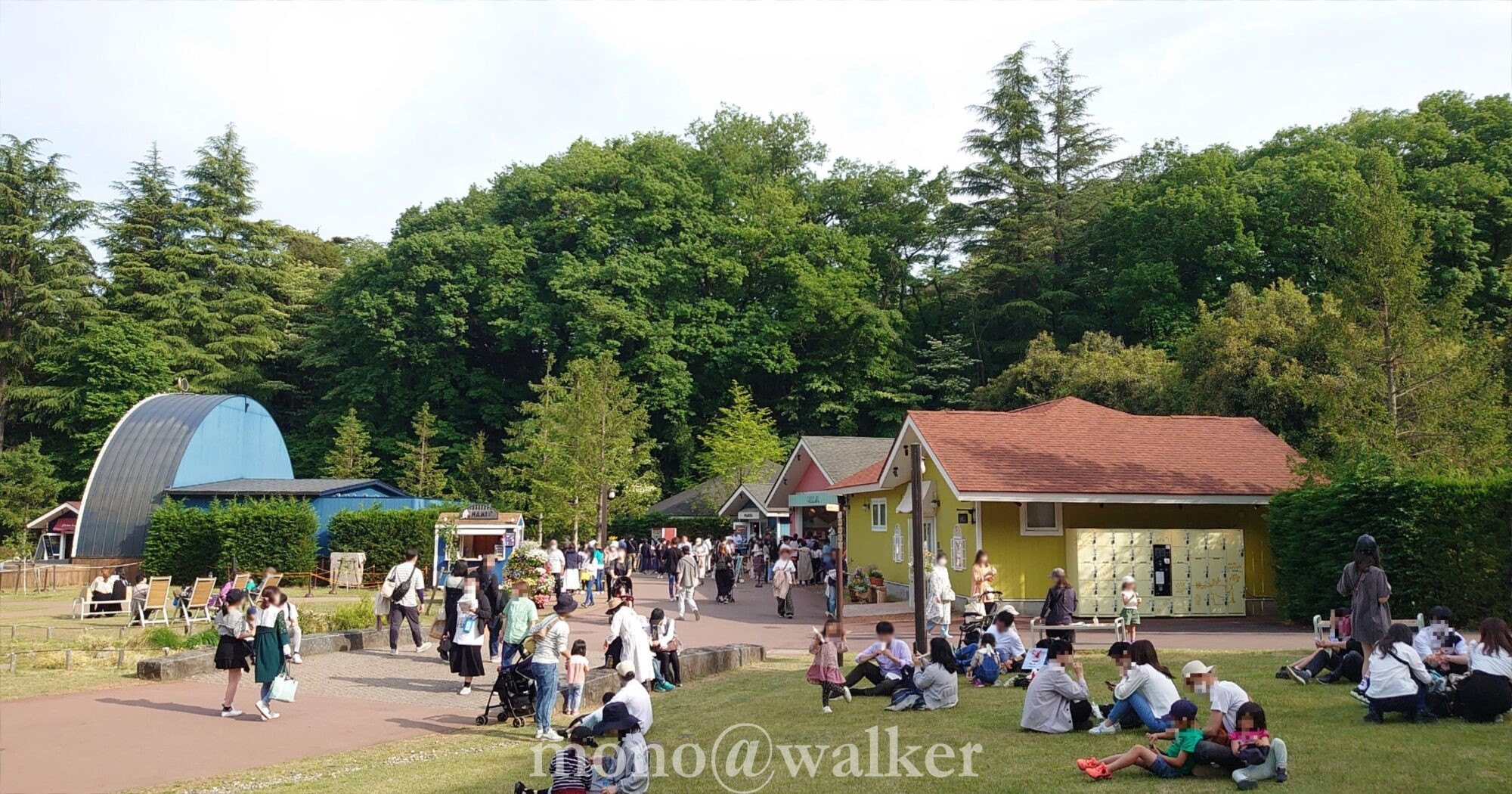 ムーミンバレーパーク・メッツァビレッジ テーマパーク 埼玉県飯能市 ムーミンパークゾーン 会場風景 ムーミン谷エリア