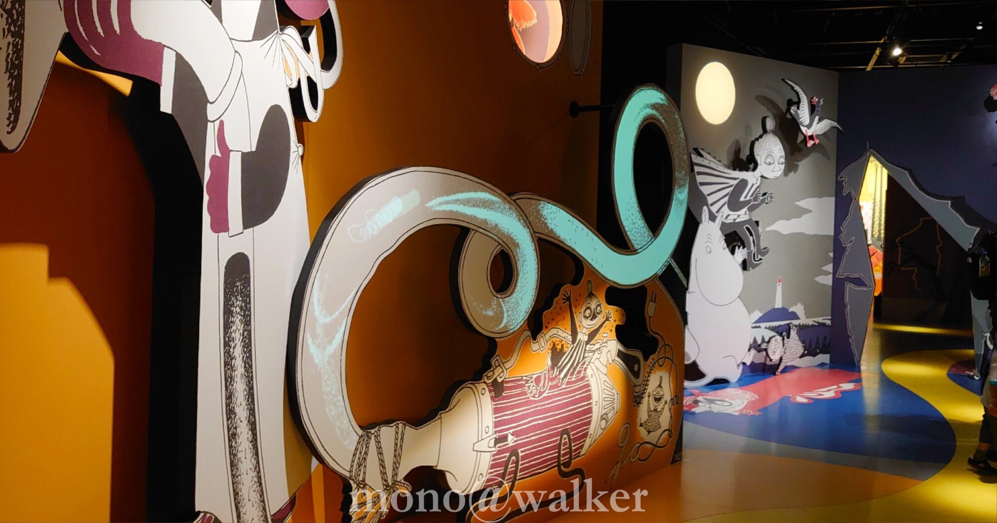 ムーミンバレーパーク・メッツァビレッジ テーマパーク 埼玉県飯能市 ムーミンパークゾーン 会場風景 コケムス 館内展示