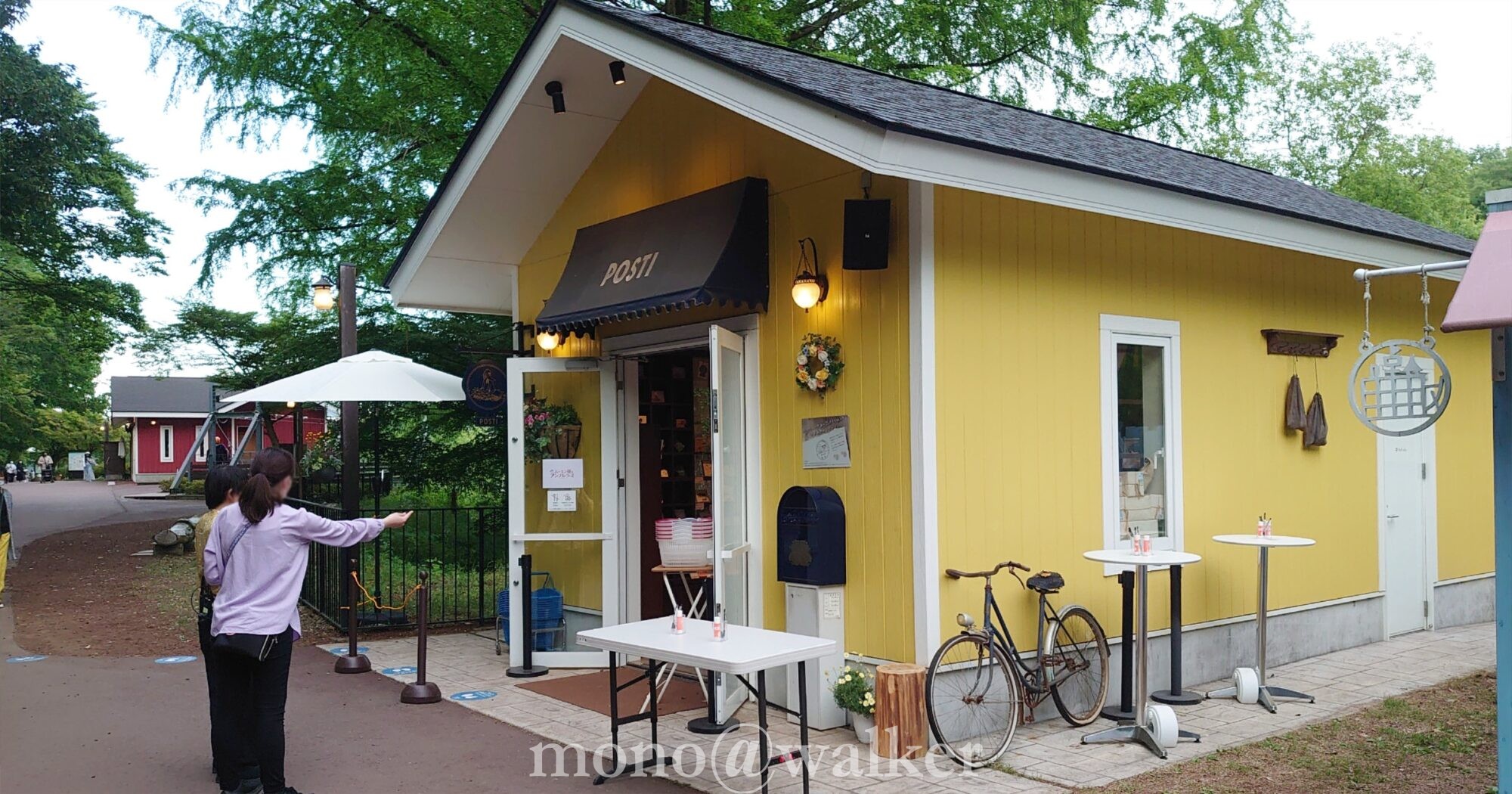 ムーミンバレーパーク・メッツァビレッジ テーマパーク 埼玉県飯能市 ムーミンパークゾーン 会場風景 郵便