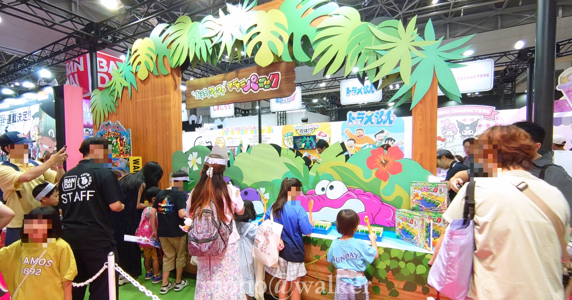 東京おもちゃショー2024 東京ビッグサイト 西展示棟 日本玩具協会 バンダイ バンダイスピリッツ 仮面ライダー ガンダム ウルトラマン プリキュア