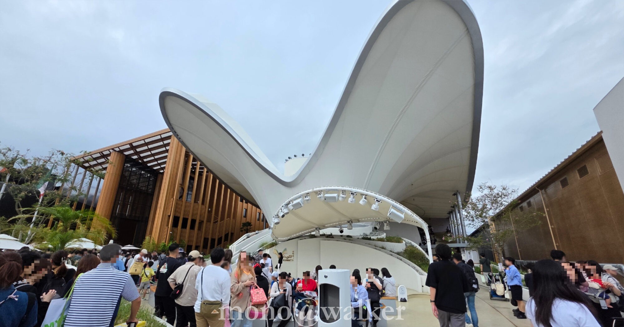 EXPO2025大阪・関西万博 夢洲 大屋根リング 会場 ミャクミャク パビリオン クウェート 中国
