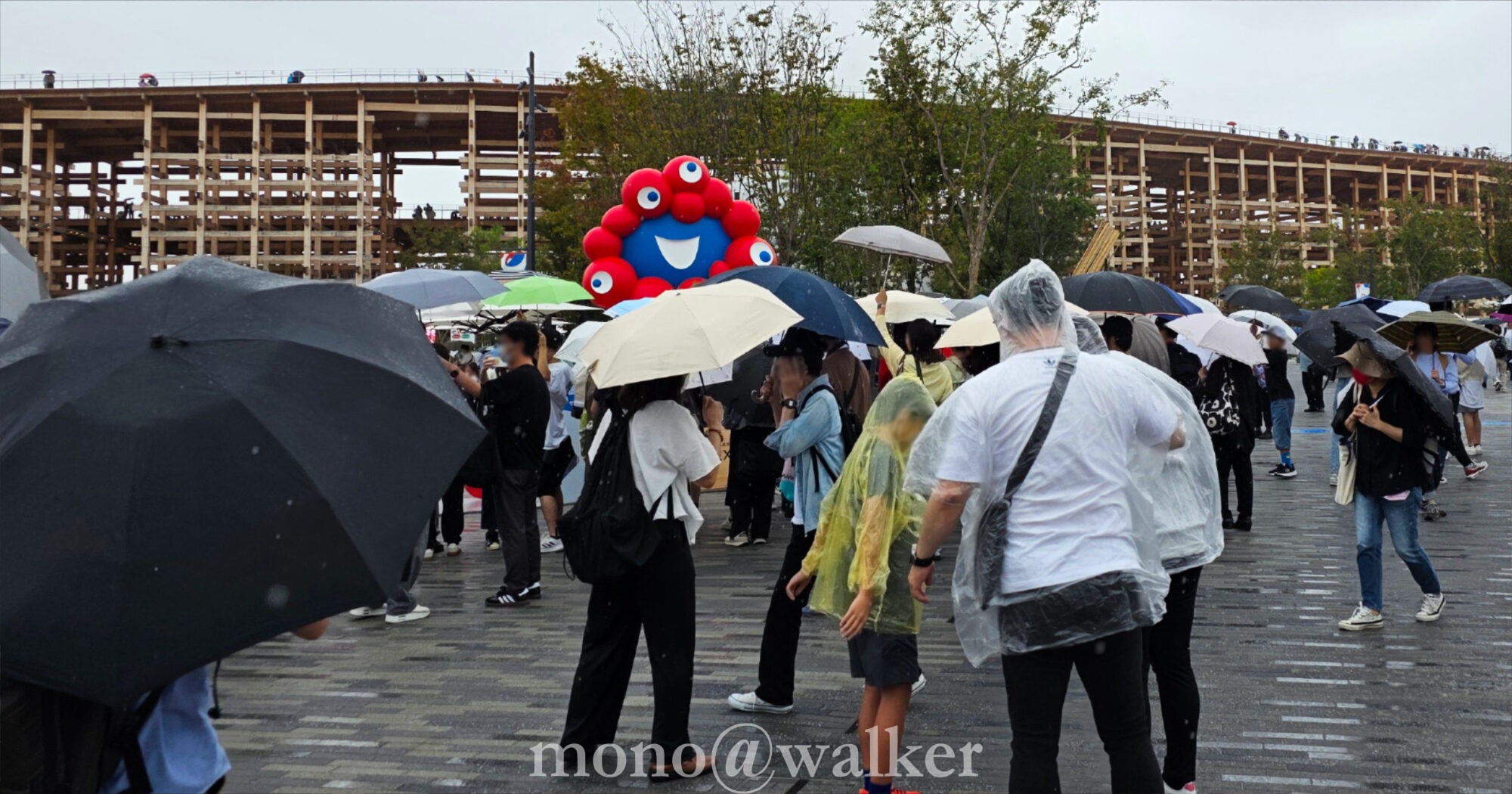 EXPO2025大阪・関西万博 夢洲 大屋根リング 会場 ミャクミャク