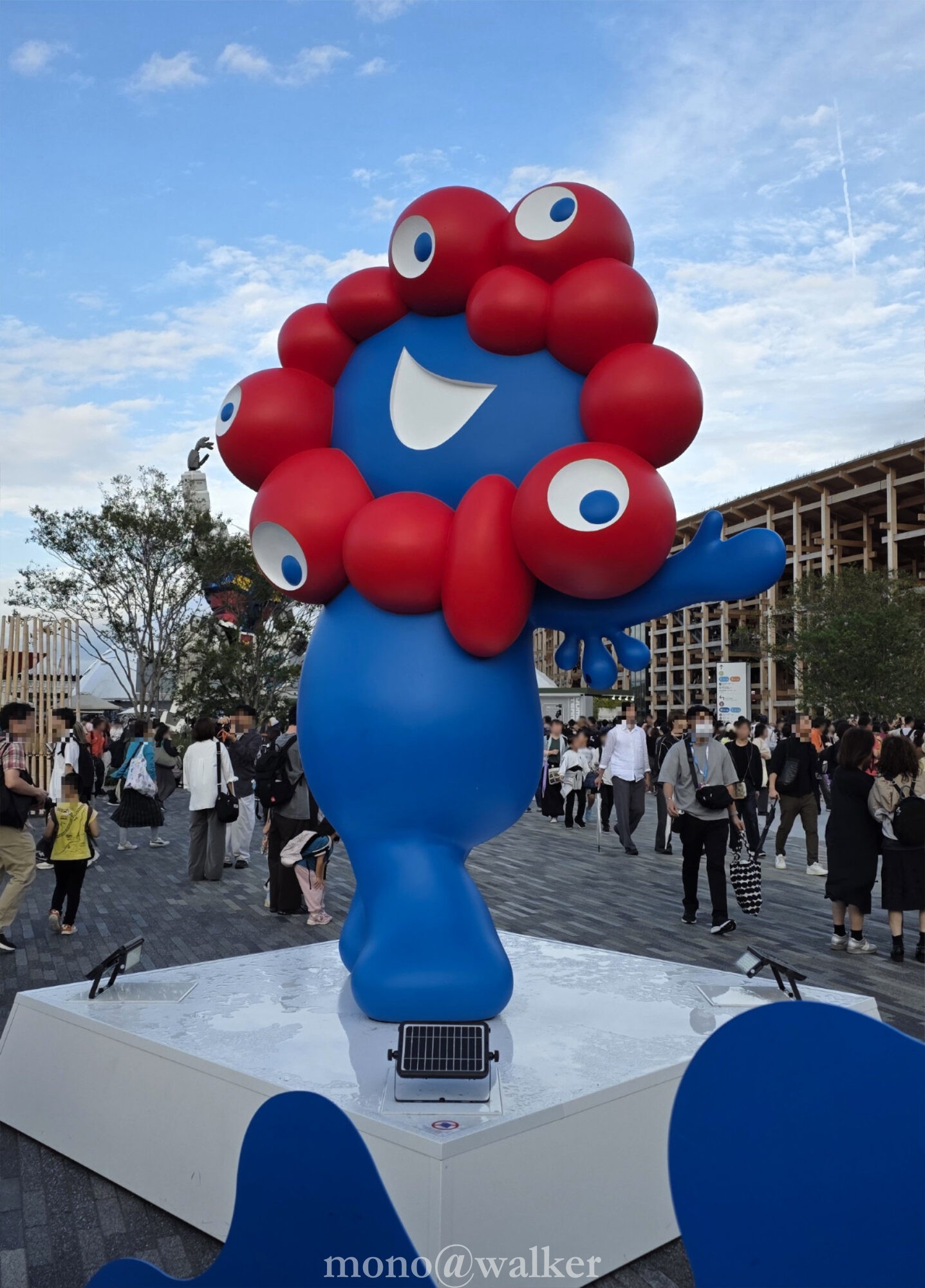 EXPO2025大阪・関西万博 夢洲 大屋根リング 会場 ミャクミャク 西ゲート