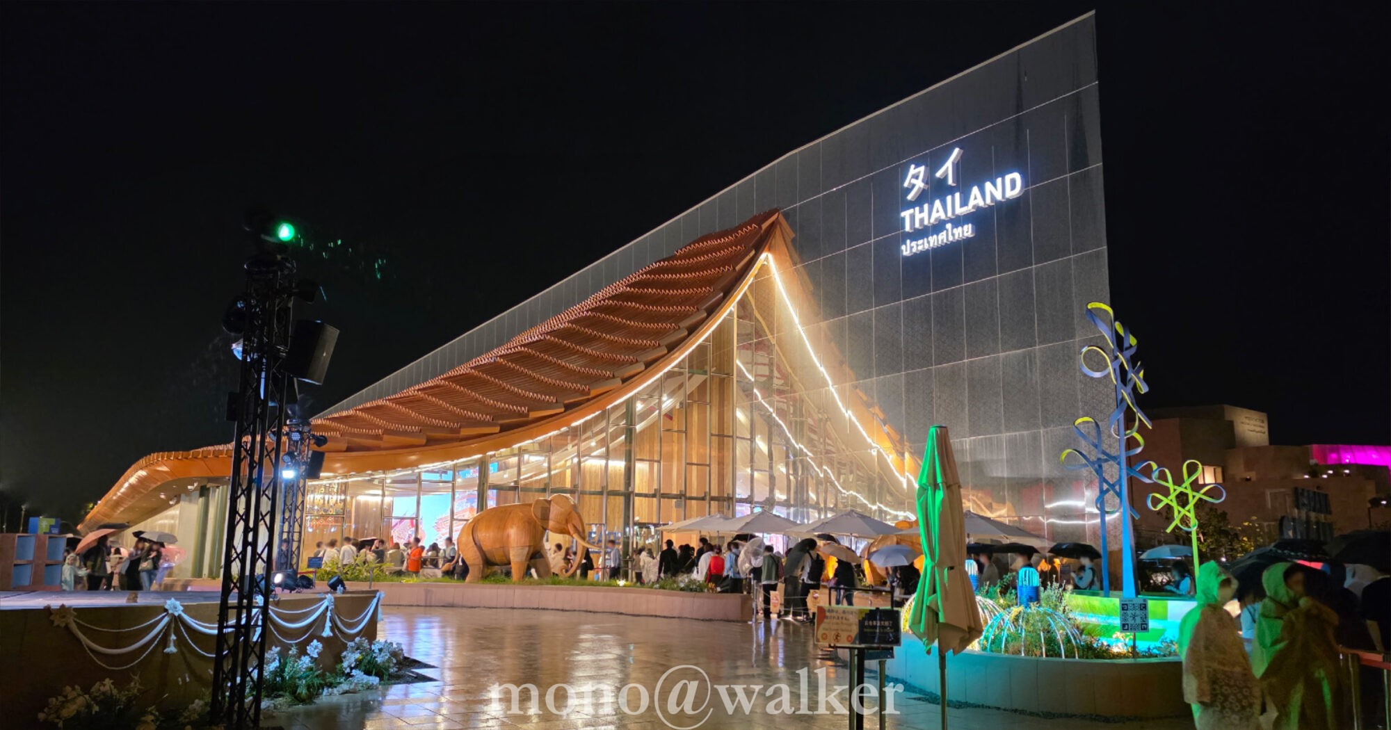 EXPO2025大阪・関西万博 夢洲 大屋根リング 会場 ミャクミャク パビリオン タイ