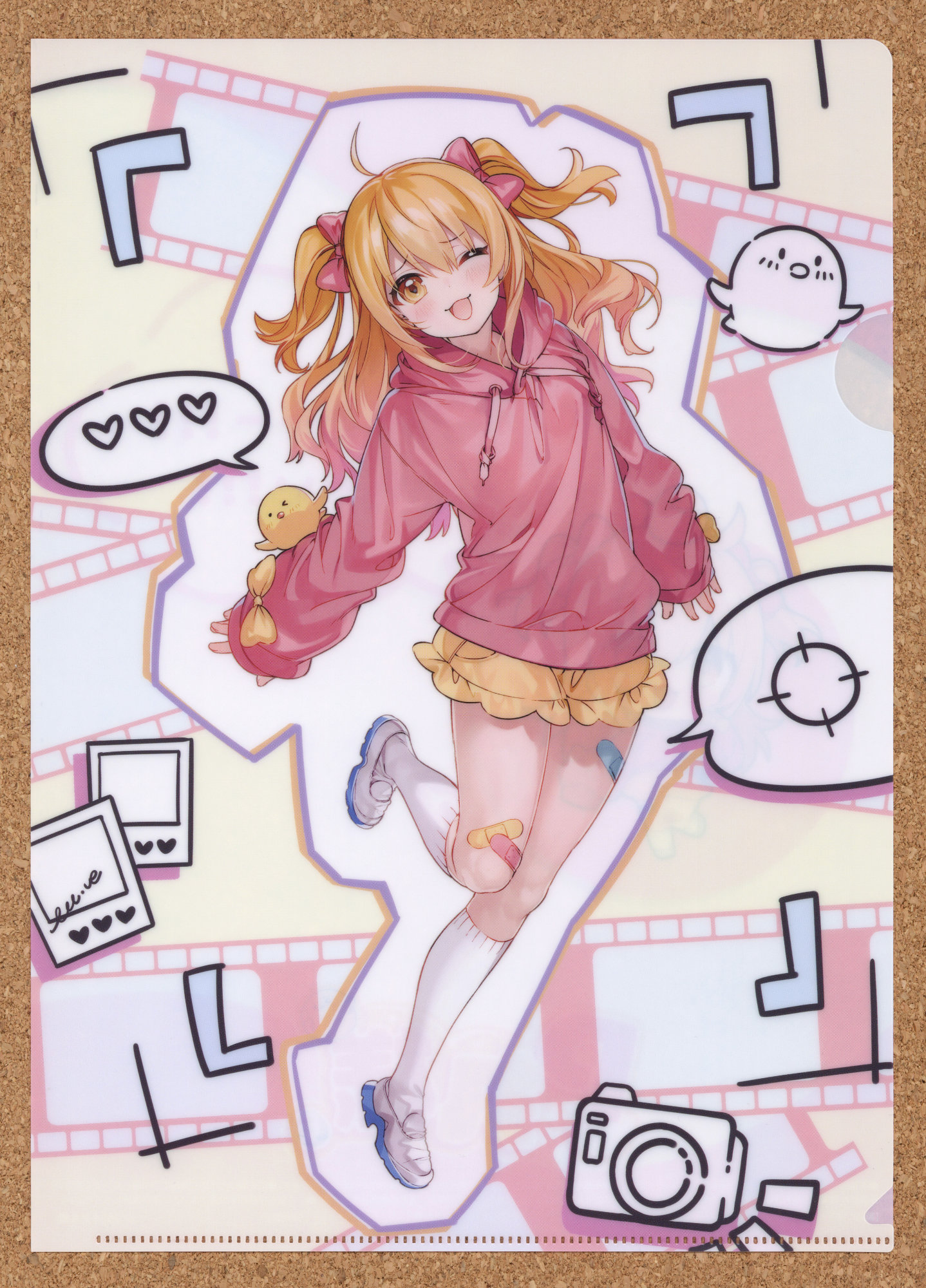 P丸様。youtuber vtuber ファミリーマート ファミマ クリアファイル イラスト メッセージ