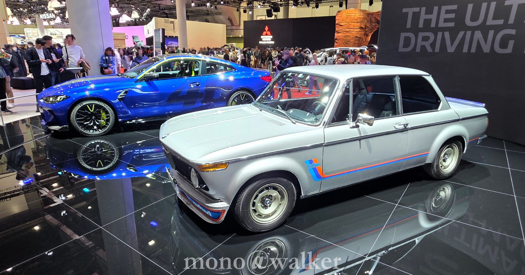 ジャパンモビリティショー2025 JMS2025 東京ビッグサイト 日本自動車工業会 電気自動車 コンセプトカー BMW M4CS VR46  BMW2002turbo