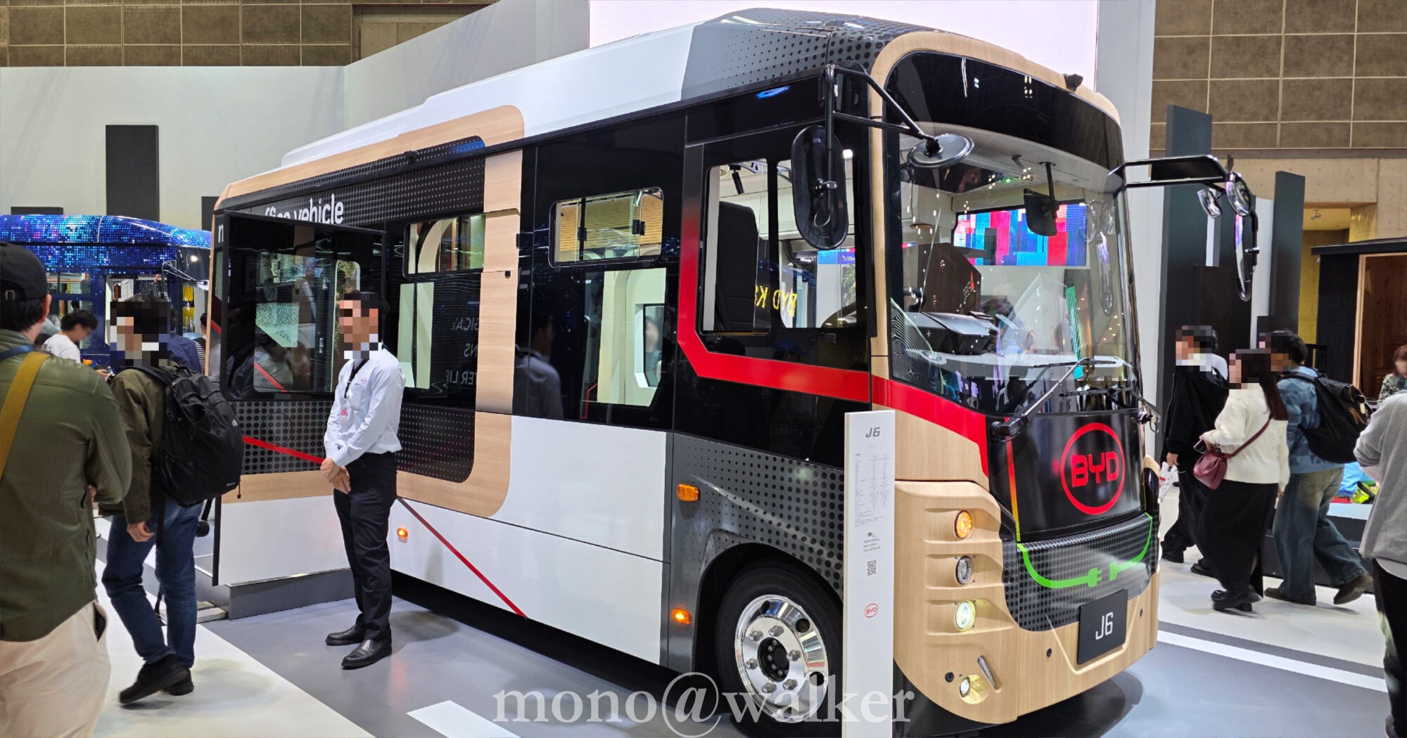 ジャパンモビリティショー2025 JMS2025 東京ビッグサイト 日本自動車工業会 電気自動車 コンセプトカー BYD J6 日本市場向け 小型EVバス