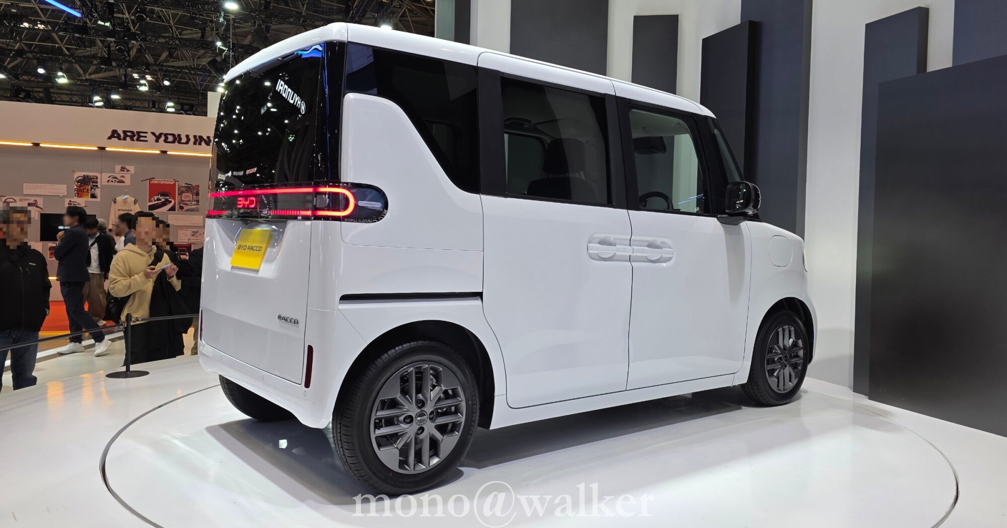 ジャパンモビリティショー2025 JMS2025 東京ビッグサイト 日本自動車工業会 電気自動車 コンセプトカー BYD RACOO