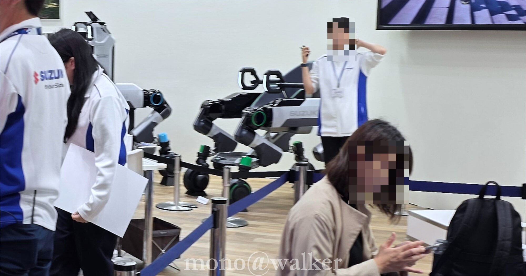 ジャパンモビリティショー2025 JMS2025 東京ビッグサイト 日本自動車工業会 電気自動車 コンセプトカー スズキ自動車 MOQBA2 モクバ 四脚モビリティ キッザニア