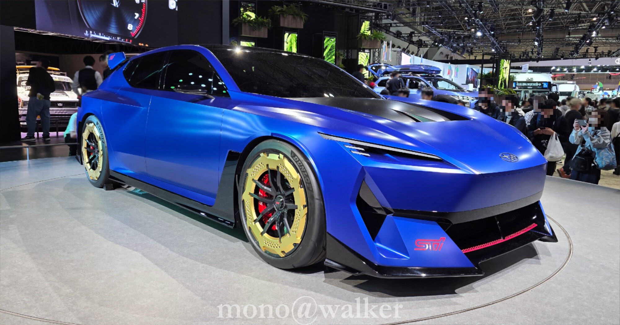 ジャパンモビリティショー2025 JMS2025 東京ビッグサイト 日本自動車工業会 電気自動車 コンセプトカー スバル Performance-E STI concept