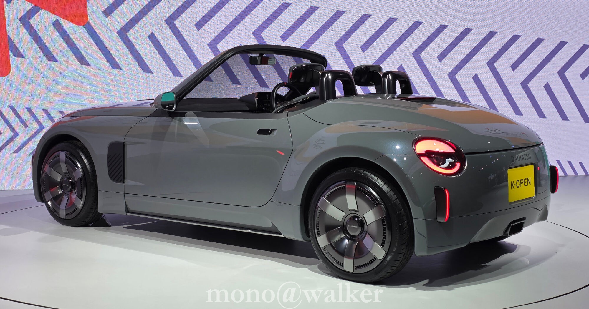 ジャパンモビリティショー2025 JMS2025 東京ビッグサイト 日本自動車工業会 電気自動車 コンセプトカー ダイハツ わたしのダイハツメイ。K-OPEN コペン