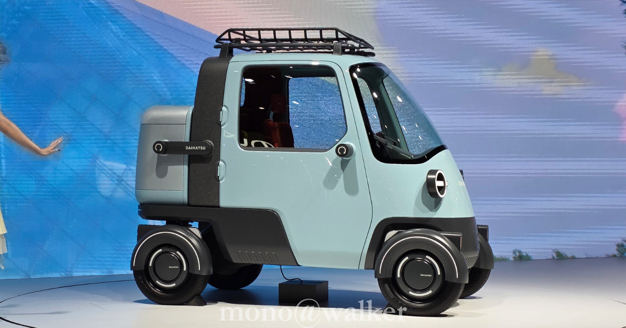 ジャパンモビリティショー2025 JMS2025 東京ビッグサイト 日本自動車工業会 電気自動車 コンセプトカー ダイハツ わたしのダイハツメイ。ミゼットX