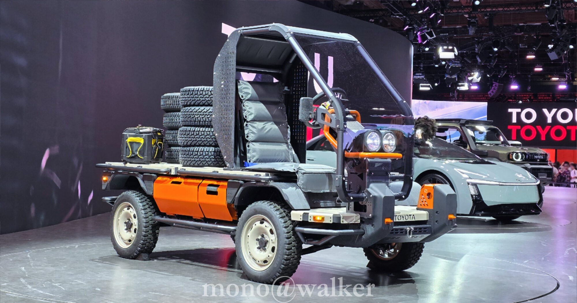 ジャパンモビリティショー2025 JMS2025 東京ビッグサイト 日本自動車工業会 電気自動車 コンセプトカー トヨタ IMV-Origin アフリカ