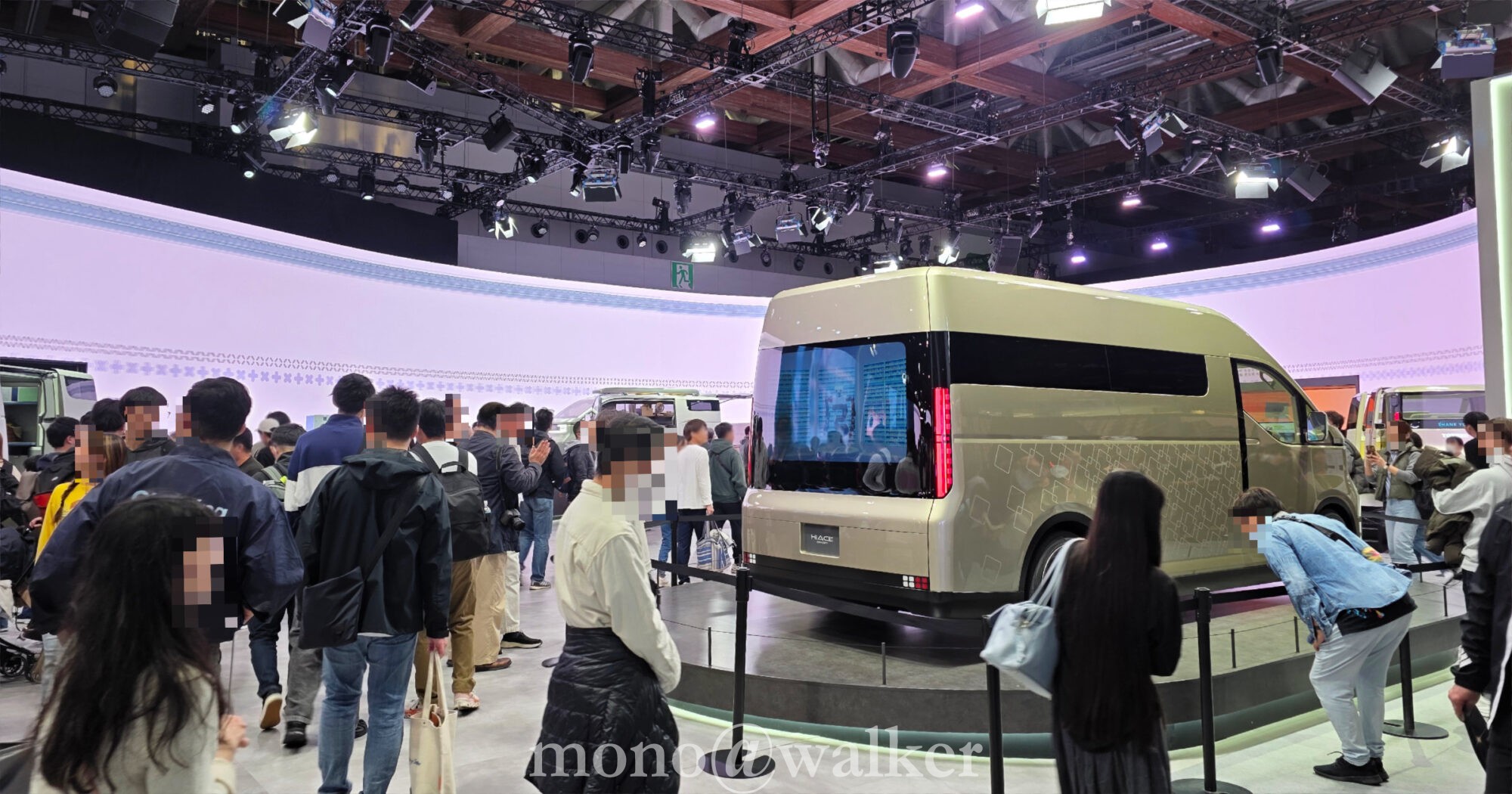 ジャパンモビリティショー2025 JMS2025 東京ビッグサイト 日本自動車工業会 電気自動車 コンセプトカー トヨタ ハイエースコンセプト