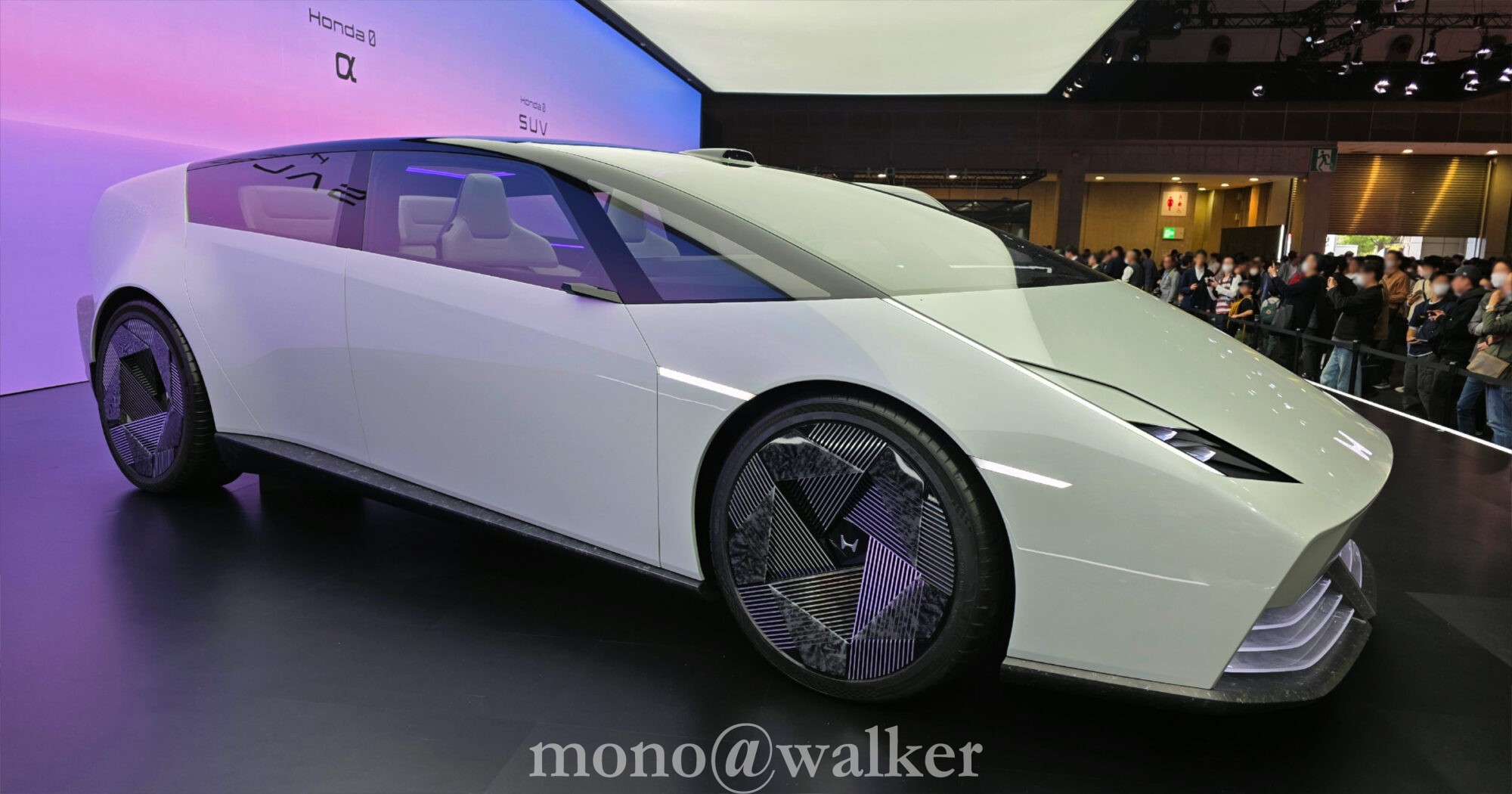 ジャパンモビリティショー2025 JMS2025 東京ビッグサイト 日本自動車工業会 電気自動車 コンセプトカー ホンダ 本田技研工業 Honda0SALOON