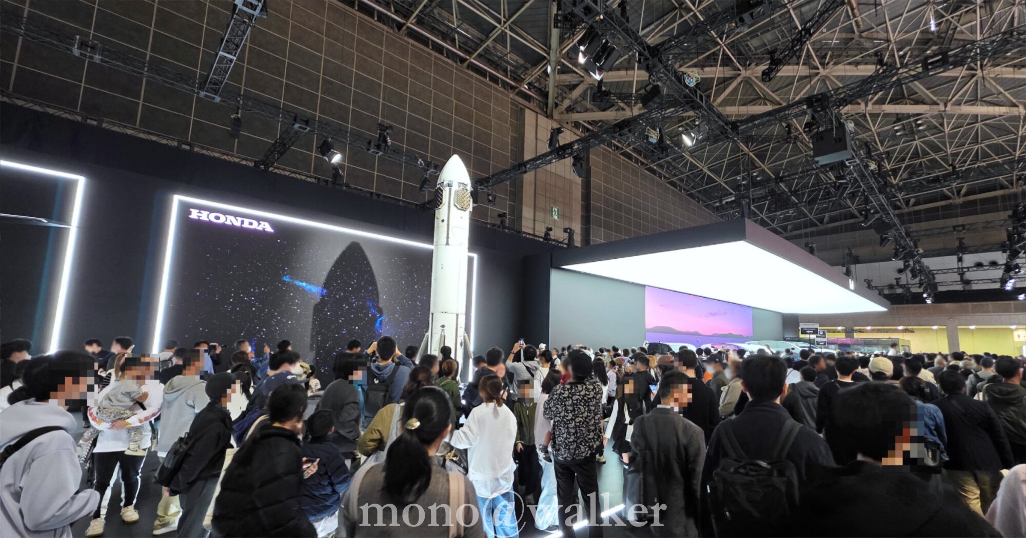 ジャパンモビリティショー2025 JMS2025 東京ビッグサイト 日本自動車工業会 電気自動車 コンセプトカー ホンダ 本田技研工業 サステナブルロケット