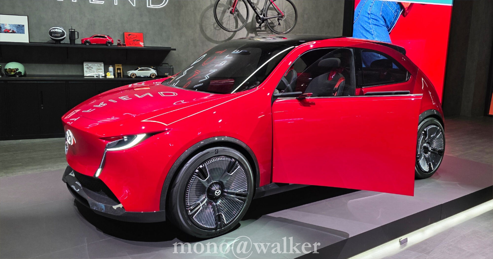 ジャパンモビリティショー2025 JMS2025 東京ビッグサイト 日本自動車工業会 電気自動車 コンセプトカー マツダ MAZDA VISION X-COMPACT コンパクトカー