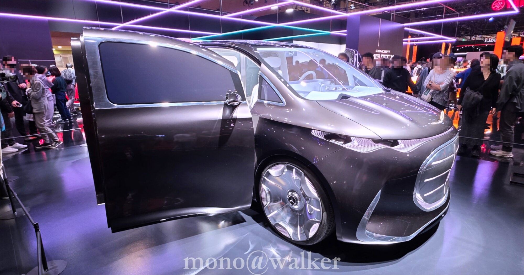 ジャパンモビリティショー2025 JMS2025 東京ビッグサイト 日本自動車工業会 電気自動車 コンセプトカー メルセデスベンツ Mercedes-Benz Vision V