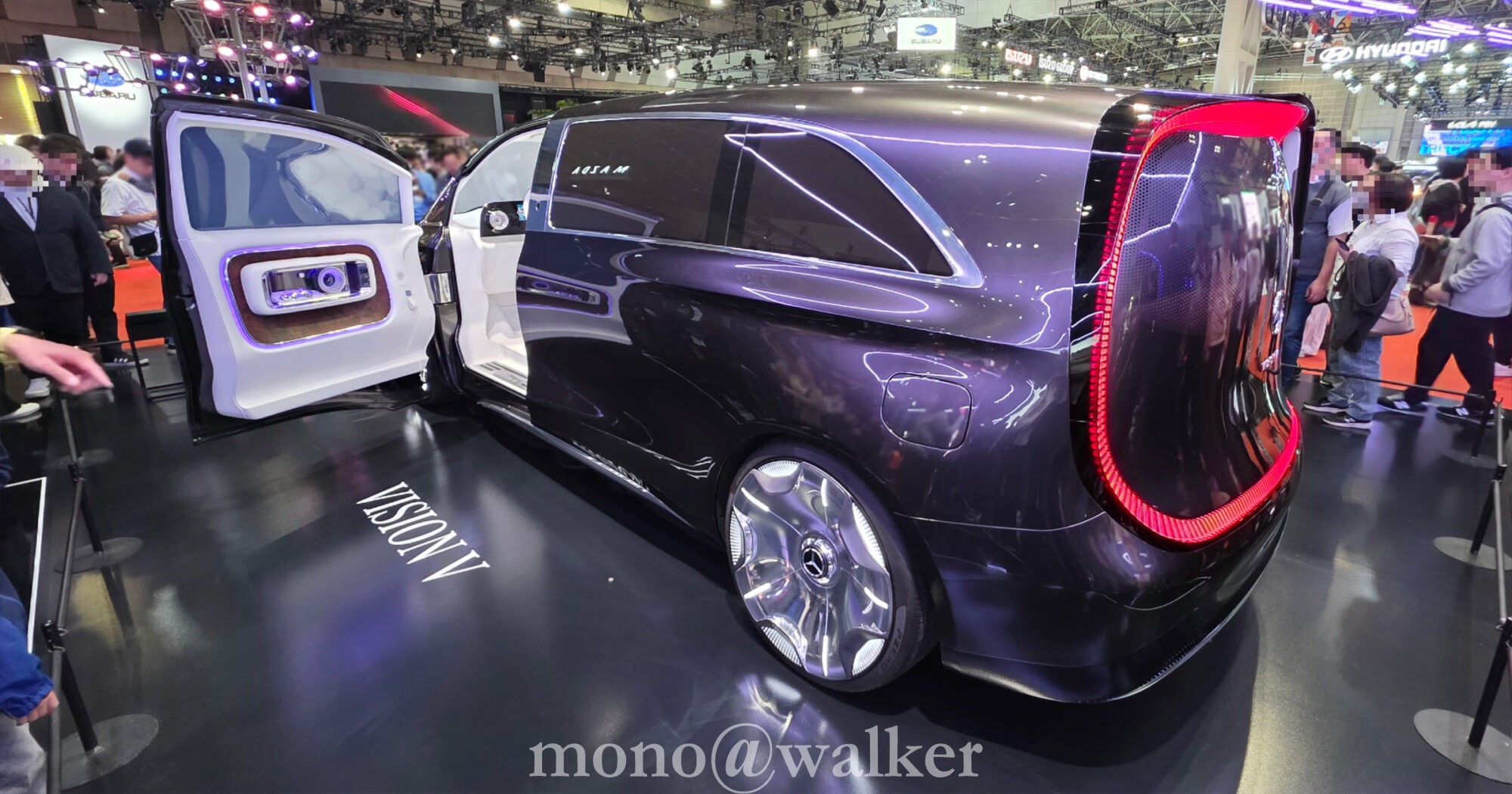 ジャパンモビリティショー2025 JMS2025 東京ビッグサイト 日本自動車工業会 電気自動車 コンセプトカー メルセデスベンツ Mercedes-Benz Vision V