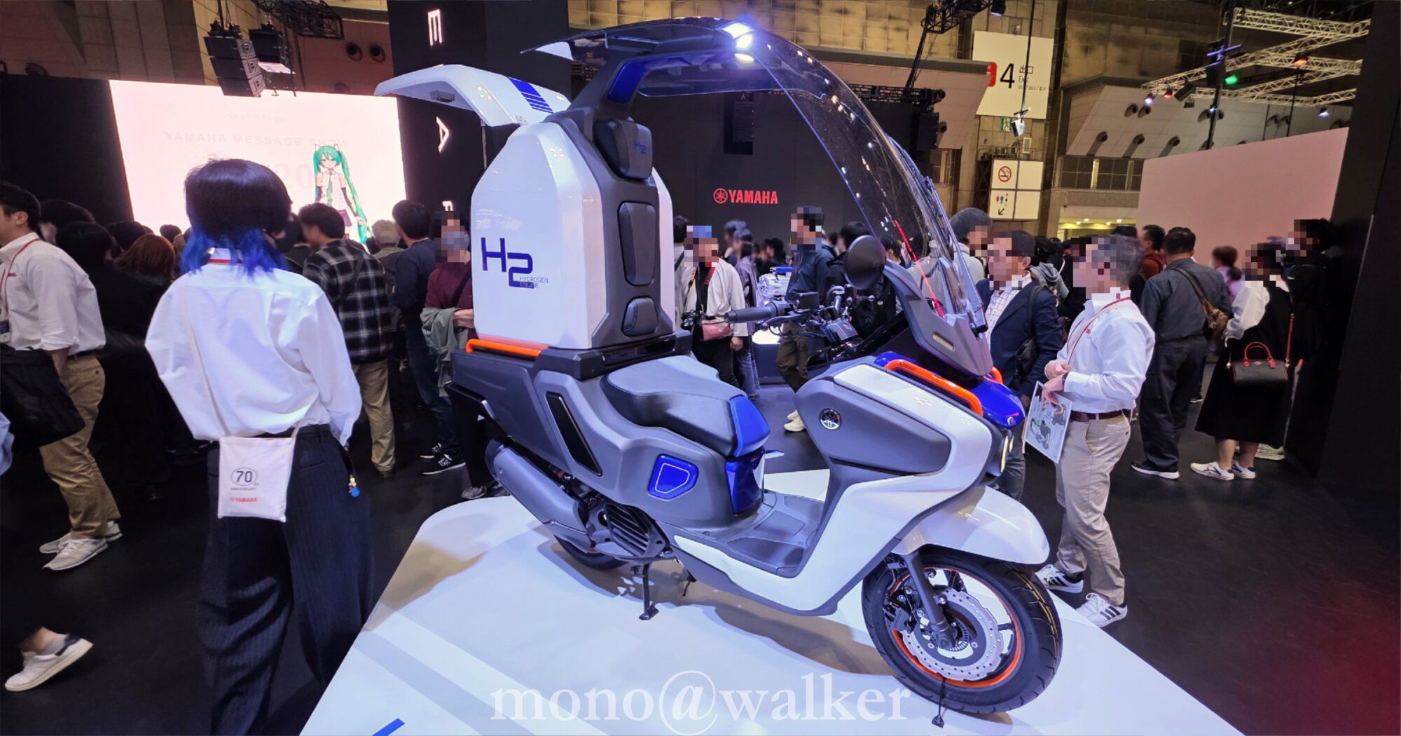 ジャパンモビリティショー2025 JMS2025 東京ビッグサイト 日本自動車工業会 電気自動車 コンセプトカー ヤマハ発動機 70周年 H2-Buddy Porter Concept 水素エンジン