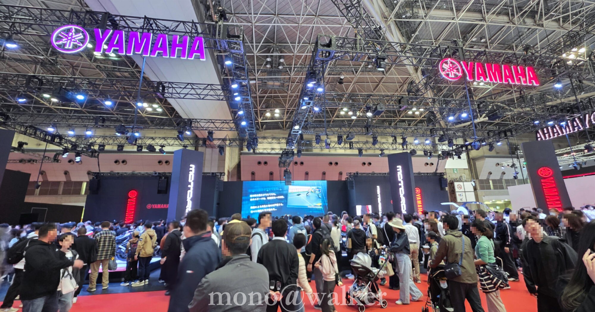 ジャパンモビリティショー2025 JMS2025 東京ビッグサイト 日本自動車工業会 電気自動車 コンセプトカー ヤマハ発動機 70周年