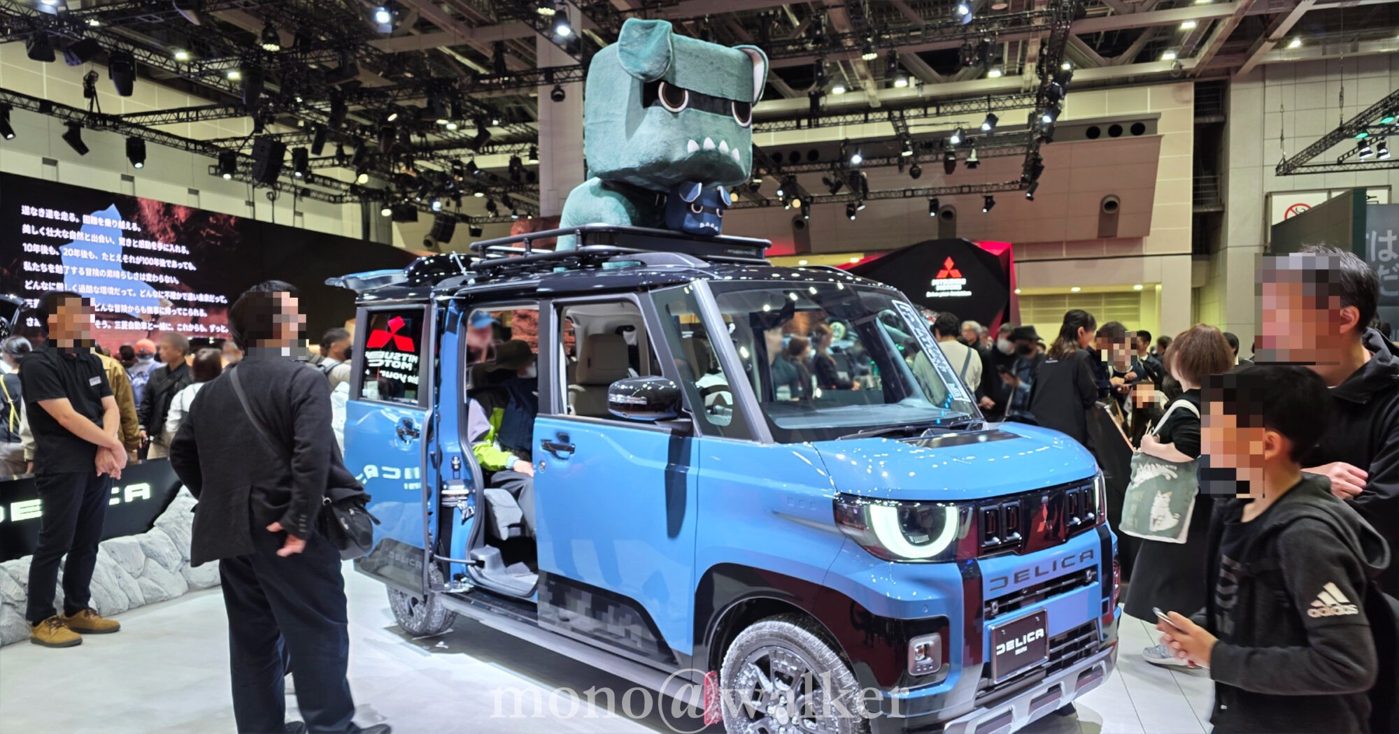 ジャパンモビリティショー2025 JMS2025 東京ビッグサイト 日本自動車工業会 電気自動車 コンセプトカー三菱自動車 デリ丸。 デリカミニ