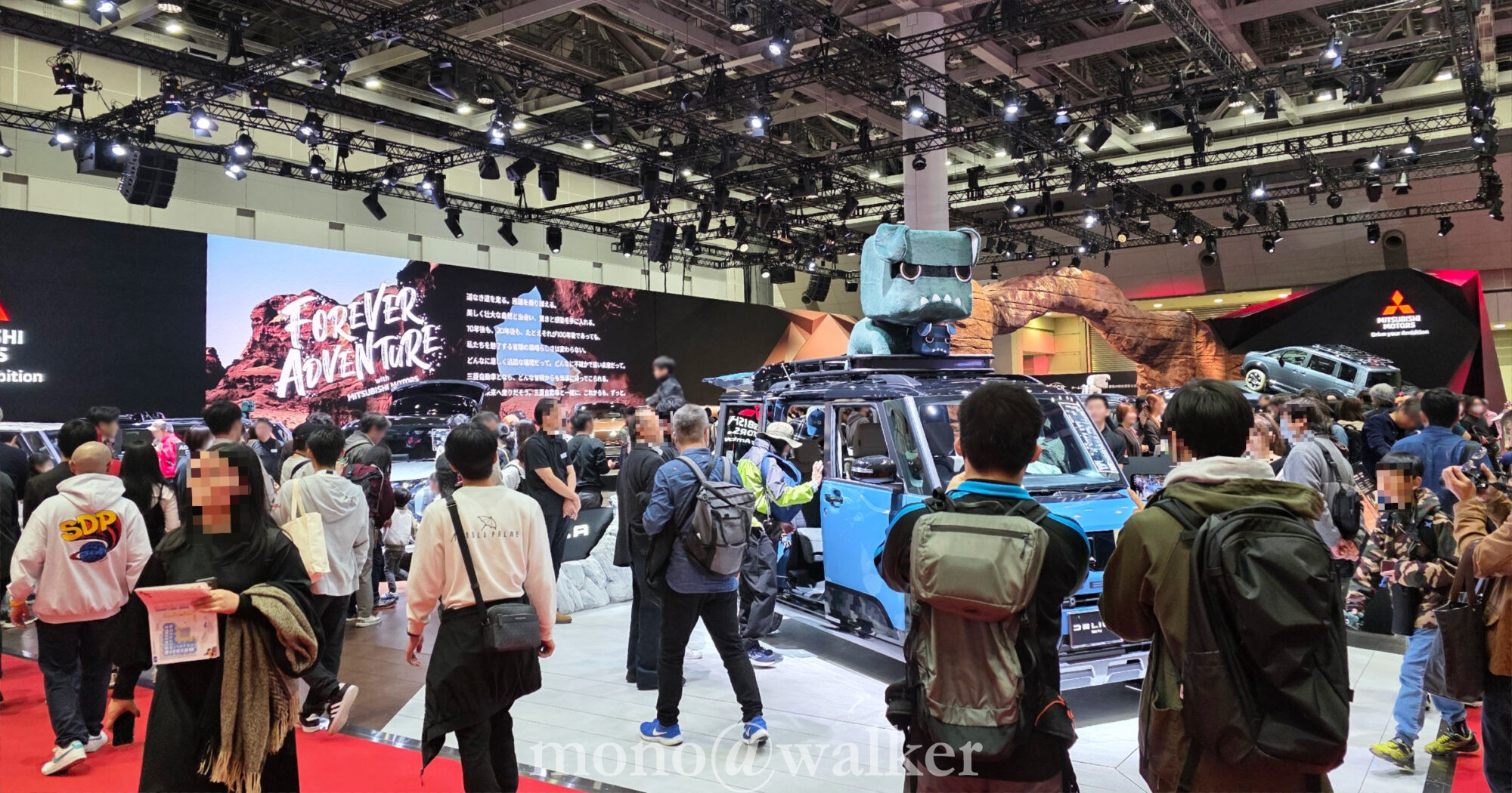 ジャパンモビリティショー2025 JMS2025 東京ビッグサイト 日本自動車工業会 電気自動車 コンセプトカー三菱自動車 デリ丸。 デリカミニ 