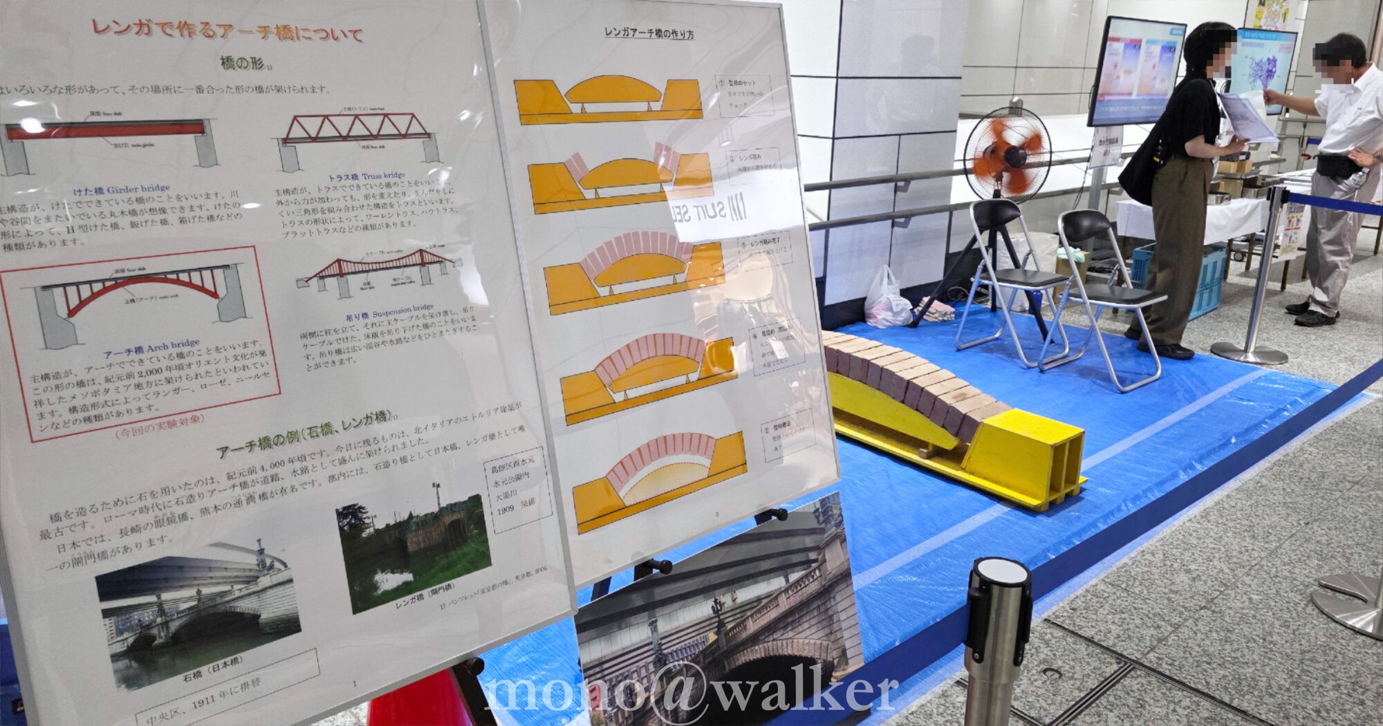 夢のみち2025 東京都道路整備保全公社 東京都建設局 国土交通省 企連協 新宿駅西口広場イベントコーナー 夢のみち縁日 四号通路 南側地下通路 橋・土木エリア レンガ橋