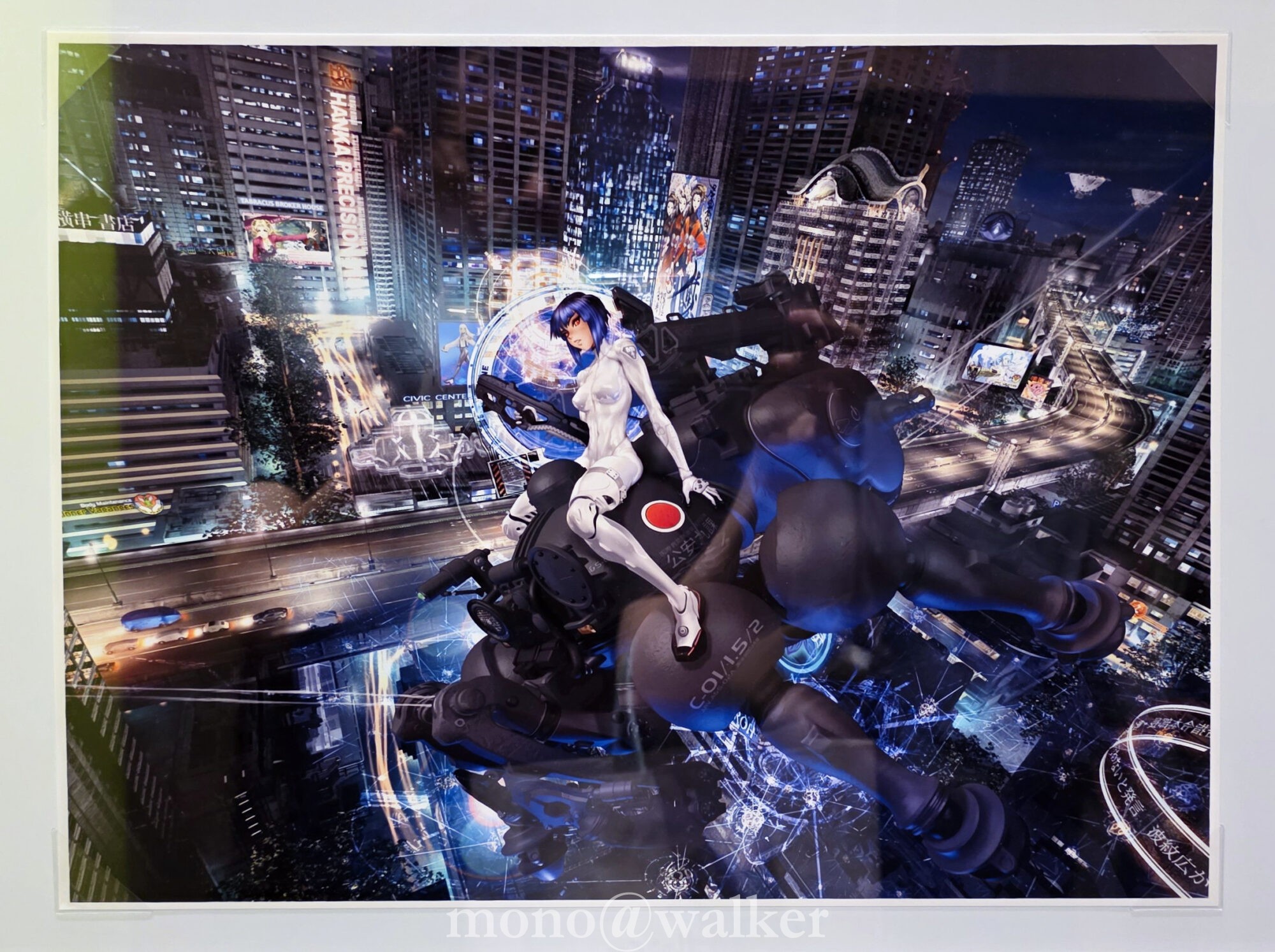 士郎正宗の世界展 攻殻機動隊と創造の軌跡 アップルシード ブラックマジック ドミニオン 仙術超攻殻ORION 世田谷文学館 漫画 原画展