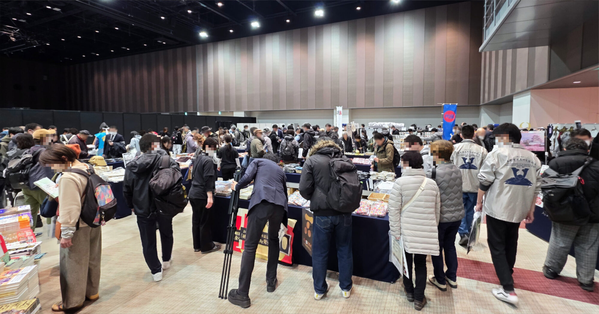 お城EXPO2025 パシフィコ横浜ノース 武将 城郭 城跡 城の祭典 歴史 グッズ売り場コーナー クリアファイル 書籍 キャラクター 御城印 お土産