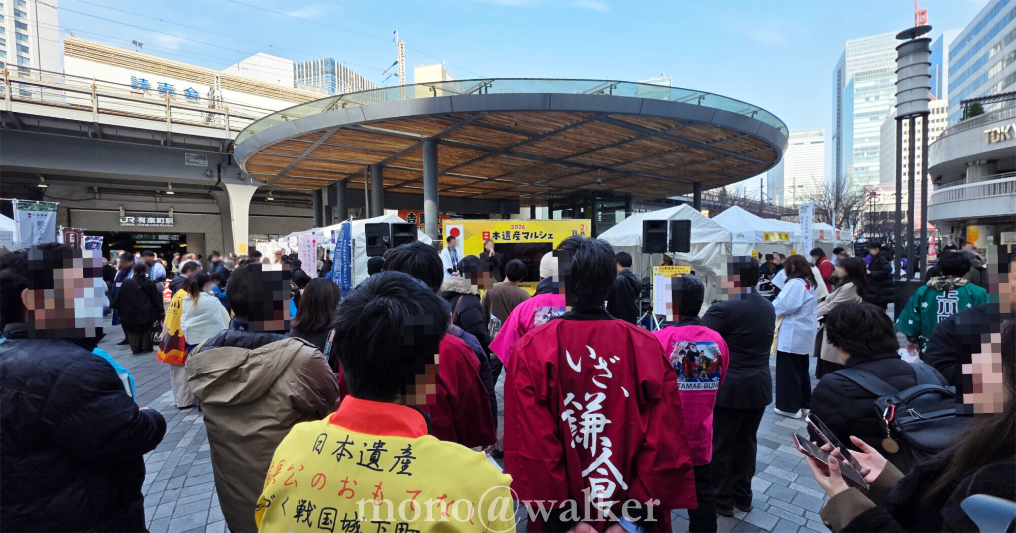 日本遺産マルシェ 日本遺産の日 2月13日 有楽町駅前広場 文化庁 クリアファイル PRイベント